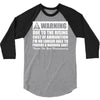 warning due to the rising cost of ammo 3/4 Sleeve Shirt