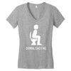funny Women's V-Neck T-Shirt