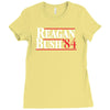 reagan bush '84 80's retro political party Ladies Fitted T-Shirt