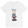 tell me more V-Neck Tee