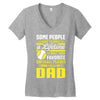 Some People Have To Wait a Lifetime To Meet Their Favorite Softball Women's V-Neck T-Shirt