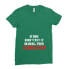 If You Didn't Put it in Here Then Don't Touch it Ladies Fitted T-Shirt