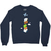 mid air disintegrated Crewneck Sweatshirt