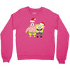 spongebob squarepants and patrick christmas Crewneck Sweatshirt