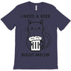 RIGHT MEOW BEER CAT T-Shirt