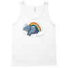 real unicorns have curves Tank Top
