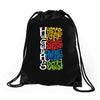 animal houses Drawstring Bags