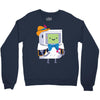 and someday i'm going to be a real boy Crewneck Sweatshirt