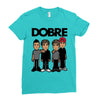 dobre twins dobre brother Ladies Fitted T-Shirt