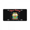 hippie holidays License Plate