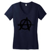 A logo Women's V-Neck T-Shirt