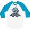 sad robot 3/4 Sleeve Shirt