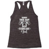 sorry this guy is already taken by a super sexy  february girl Racerback Tank