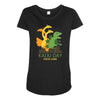 kaiju day Maternity Scoop Neck T-shirt