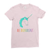 be different Ladies Fitted T-Shirt