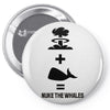 nuke the whales Pin-back button