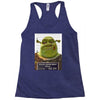 shrek mug shot funny Racerback Tank