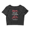 Mom Great Job I'm Awesome Love Happy Mother's Day Crop Top