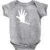 shadow puppet rabbit Baby Onesie