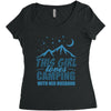 Camper Couple Girl Women's Triblend Scoop T-shirt