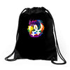 lesbian pride dragon Drawstring Bags