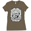 respect mah wizardrah! white Ladies Fitted T-Shirt
