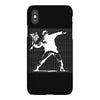 with banksy flower bomb print iPhoneX