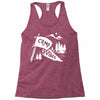 camp vibes Racerback Tank
