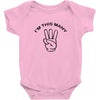 i'm this many Baby Bodysuit