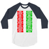 think inspire sing 3/4 Sleeve Shirt