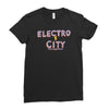 electro city Ladies Fitted T-Shirt