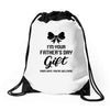 I'm Your Father's Day Gift Mom Says You're Welcome Baby Girl Drawstring Bags