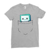 bmo pocket Ladies Fitted T-Shirt