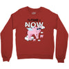 the time is now Crewneck Sweatshirt