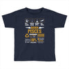 Born Pisces Multitasking Problem Solving Tees Toddler T-shirt