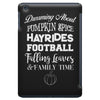 dreaming about pumpkin spice hayrides footbal falling leaves family ti iPad Mini