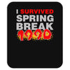 i survived spring break 1990 Mousepad