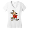 master mouse Women's V-Neck T-Shirt