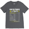 December Girl Facts Capricorn V-Neck Tee