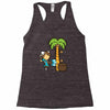 part time job   coconut farm Racerback Tank