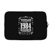 vintage made in 1984 perfectly aged a living legend Laptop sleeve