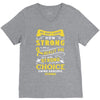 Ewing Sarcoma Awareness V-Neck Tee