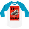 vintage tt race poster, ideal gift or birthday present 3/4 Sleeve Shirt