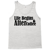 life begins after coffee Tank Top