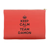 team damon salvatore Accessory Pouches