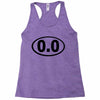 cutie oval Racerback Tank