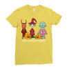 Hallowentown Lock Shock And Barrell Ladies Fitted T-Shirt