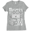 radios Ladies Fitted T-Shirt