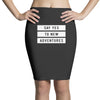 Say Tes to New Adventures Pencil Skirts