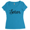senor Women's Triblend Scoop T-shirt